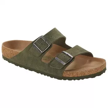 Сандалии Birkenstock Arizona SYN Vegan, цвет Desert Dust/Thyme