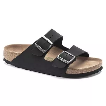Сандалии Birkenstock Arizona Vegan Birko-Flor Birkibuc Etroit, черный