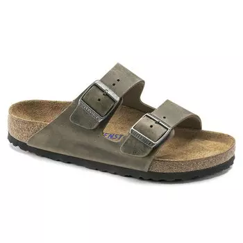 Сандалии Birkenstock Arizona Waxy Etroit Leather, зеленый