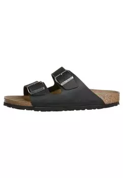 Сандалии женские Birkenstock кожаные, черный