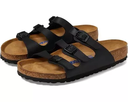 Сандалии Birkenstock Florida Soft Footbed - Birko-Flor, цвет Black Birko-Flor 2