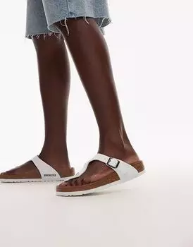 Сандалии Birkenstock Gizeh белого цвета