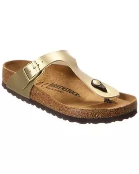 Сандалии Birkenstock Gizeh Birko-Flor, цвет metallic
