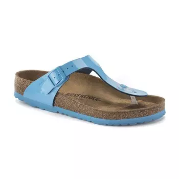 Сандалии Birkenstock Gizeh Birko-Flor Patent, синий