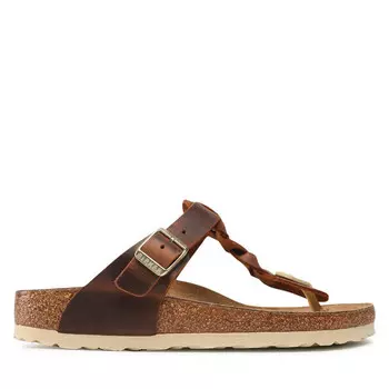 Сандалии Birkenstock Gizeh Braided 1021336 Cognac, коричневый