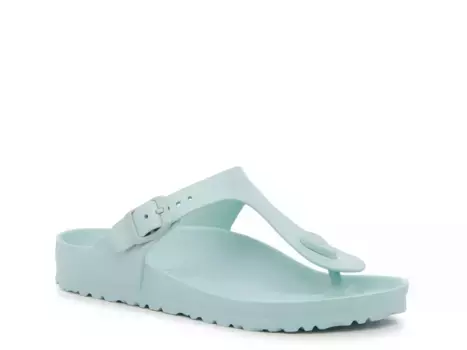 Сандалии Birkenstock Gizeh EVA Essentials — женские, серо-зеленые