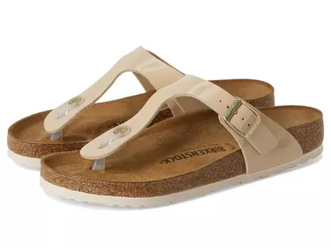 Сандалии Birkenstock Gizeh Patent, песочный