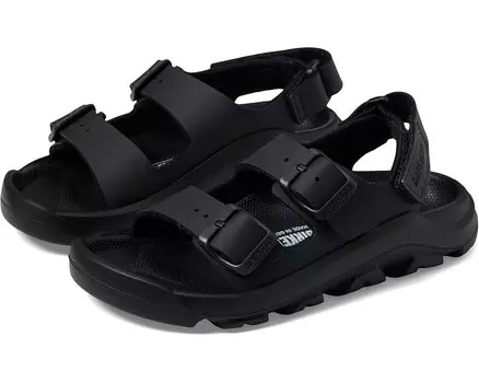 Сандалии Birkenstock Kids Mogami Hook and Loop, черный