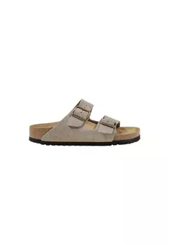 Сандалии Birkenstock кожаные, бежевый