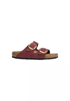Сандалии Birkenstock кожаные, бордовый