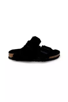 Сандалии Birkenstock кожаные, черный