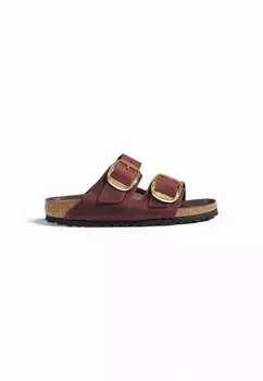 Сандалии Birkenstock кожаные, красный