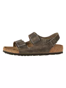 Сандалии Birkenstock Leder Milano, коричневый