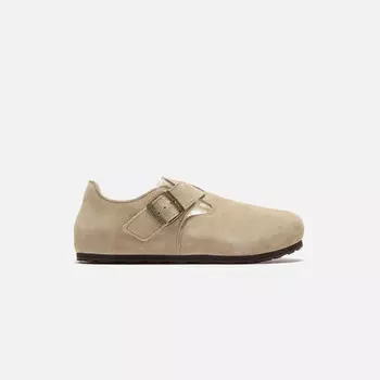 Сандалии Birkenstock London Shearling, серо-коричневый