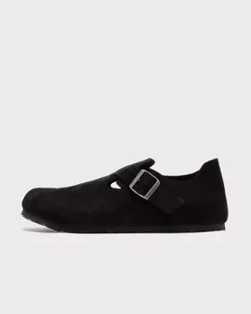 Сандалии Birkenstock London Suede Leather, черный
