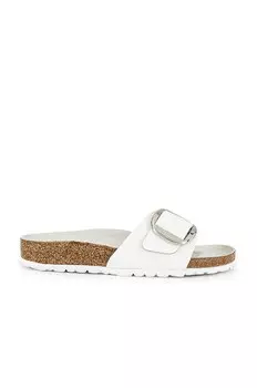 Сандалии BIRKENSTOCK Madrid Big Buckle, белый