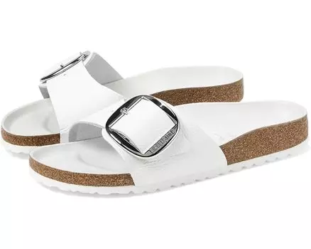 Сандалии Birkenstock Madrid Big Buckle - Leather, цвет White Leather