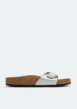 Сандалии BIRKENSTOCK Madrid sandals, серебряный