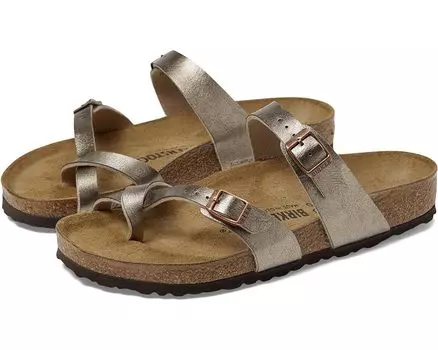 Сандалии Birkenstock Mayari Birko-Flor - Graceful, цвет Graceful Taupe Birko-Flor