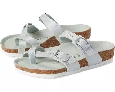 Сандалии Birkenstock Mayari Vegan, цвет Iridescent Matcha Microfiber