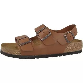 Сандалии Birkenstock Milano geltes Nubukleder normal, коричневый