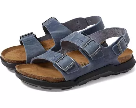 Сандалии Birkenstock Milano Rugged, цвет Elemental Blue