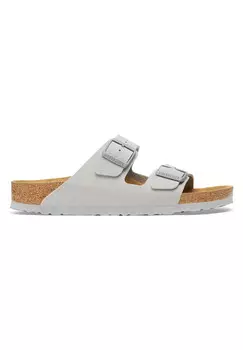 Сандалии Birkenstock однотонные, светло-серый