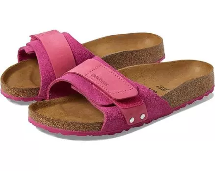 Сандалии Birkenstock Oita - Suede, цвет Fuchsia Tulip