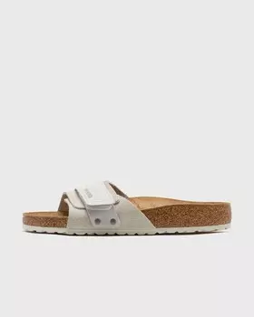 Сандалии Birkenstock Oita Suede Leather, цвет antique white