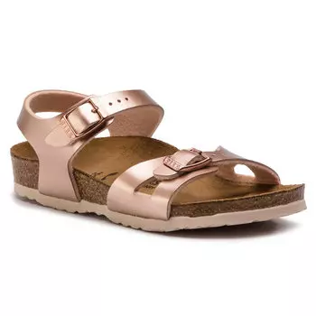Сандалии Birkenstock RioKids Bf, золото
