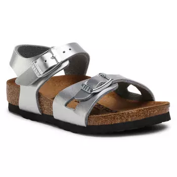 Сандалии Birkenstock RioKids, серебро
