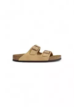 Сандалии Birkenstock с пряжками, бежевый
