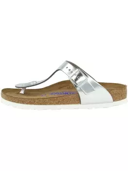 Сандалии Birkenstock, серебряный