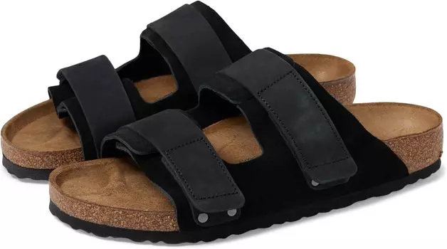 Сандалии Birkenstock Uji - Nubuck/Suede, черный