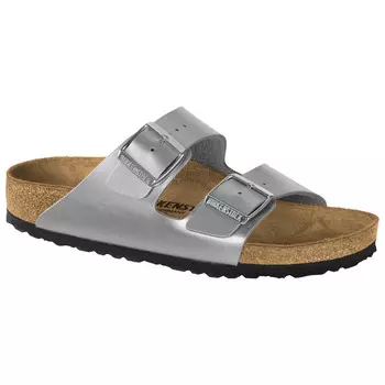 Сандалии Birkenstock Women's Arizona BF 9, серебряный