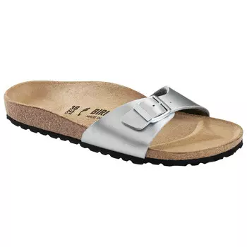 Сандалии Birkenstock Women's Madrid BF 9, серебряный