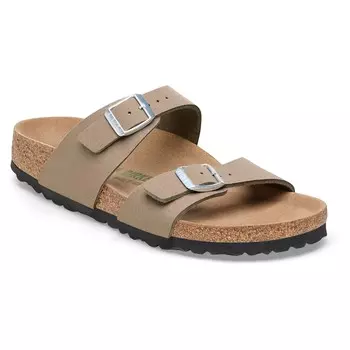 Сандалии Birkenstock Women's Sydney SYN Soft Vegan, цвет Gray Taupe