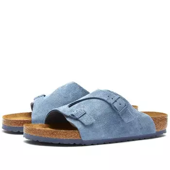 Сандалии Birkenstock Zrich, цвет Elemental Blue Suede