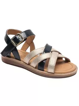 Сандалии bisgaard, цвет gold/dunkelblau