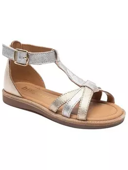 Сандалии bisgaard, цвет silber/gold