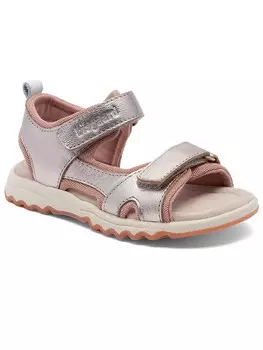 Сандалии bisgaard, цвет silber/rosa