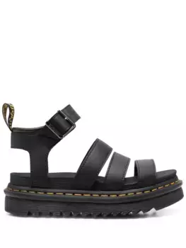 Сандалии Blair с открытым носком Dr. Martens, черный