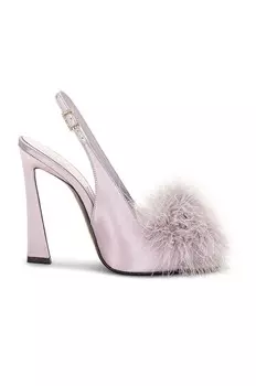 Сандалии Blanco 110 Saint Laurent, цвет Poly Grey