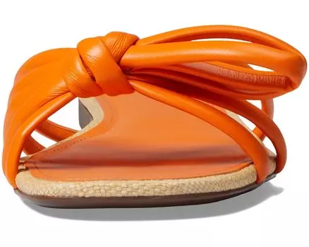 Сандалии Blossom Flat Schutz, яркий мандарин