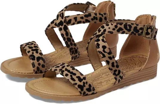 Сандалии Blowfish Malibu Aida-K, цвет Bee Honey/Sahara Leopard