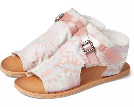Сандалии Blowfish Malibu Defsie-T, цвет Boho Tie-Dye Canvas/Rose Quartz Die Cut