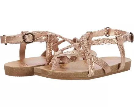 Сандалии Blowfish Malibu Gladey-T, цвет Rose Gold/Meteorite