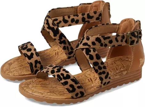 Сандалии Blowfish Malibu Kids Aida-T, цвет Bee Honey/Sahara Leopard