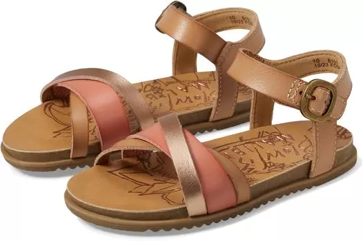 Сандалии Blowfish Malibu Monti-T, цвет Terracotta/Dune/Rosegold