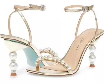 Сандалии Blue by Betsey Johnson Jacy Heeled, золотой